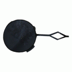 COVER FOR TOW HOOK IN REAR BUMPER PRIMED PEUGEOT 208 16-