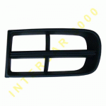 GRILL IN FRONT BUMPER LEFT WITH HOLES FOR TRIANGULAR FOG LAMP SKODA FABIA 07-10