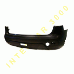 REAR BUMPER BLACK NISSAN QASHQAI 07-10