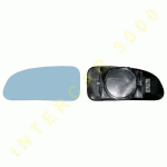 GLASS FOR DOOR MIRROR RIGHT SMALL 99- PEUGEOT BOXER 94-06 