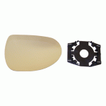 GLASS FOR LEFT DOOR MIRROR 07- FIAT ALBEA 05-