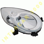HEAD LAMP RIGHT ELECTRICAL WITH MOTOR H4 CITROEN C1 12-14