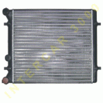 РАДИАТОР ВОДЕН 430x415x23 1.4i(AMD/AXP/BCA)1.6i(AEE) БЕЗ A/C (NISS.641011) SKODA OCTAVIA 97-04 