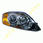 HEAD LAMP RIGHT ELECTRICAL (YELLOW INDICATOR) -05 OE HYUNDAI COUPE 01-07
