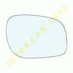 GLASS FOR DOOR MIRROR RIGHT WITH HEATER -00 ROVER FREELANDER 98-07