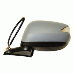 DOOR MIRROR LEFT ELECTRICAL PRIMED INDICATOR AND ELECTRICAL FOLDABLE (WITHOUT HEATER) HONDA JAZZ 11-14