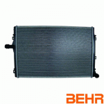 COOLING RADIATOR 650x445 1.6 TDI/2.0TFSI MANUAL GEAR BOX BEHR +/-A/C SEAT ALTEA 05-09