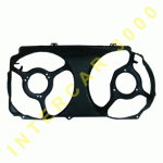 SHROUD METAL WITH 2 FANS (ORIGINAL) AUDI 80 86-91 