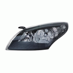 HEAD LAMP RIGHT ELECTRICAL WITH MOTOR BLACK H7/H7 12- RENAULT MEGANE COUPE 08-14