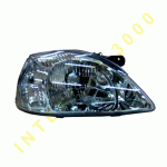 ФАР ДЕСЕН С МОТОР БЯЛ МИГАЧ H4 KIA RIO 02-05