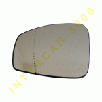 GLASS FOR DOOR MIRROR LEFT WITH HEATER ASPHERICAL RENAULT MEGANE CABRIO 10-