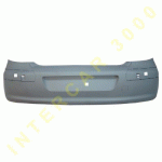 REAR BUMPER PRIMED -08 PEUGEOT 307 01-08
