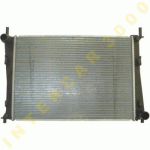 РАДИАТОР ВОДЕН 500x356x19 1.2/1.4/1.6 +/-AC FORD FIESTA 05-08 