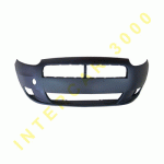 FRONT BUMPER BLACK FIAT PUNTO GRANDE 05-12 