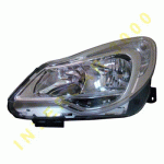 ФАР ЛЯВ ЕЛЕКТРИЧЕСКИ С МОТОР ХРОМ H7/H1 OPEL CORSA D 11-14