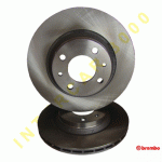 СПИРАЧНИ ДИСКОВЕ ПРЕДНИ ВЕНТИЛИРАНИ BREMBO 09.5307.10 КОМПЛЕКТ (НОМЕР FERODO DDF 236) СПИРАЧНИ ДИСКОВЕ/СПИРАЧНИ БАРАБАНИ
