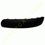 STRIP IN REAR BUMPER LEFT MAT BLACK -08 PEUGEOT 307 01-08