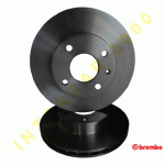СПИРАЧНИ ДИСКОВЕ ПРЕДНИ ВЕНТИЛИРАНИ BREMBO 09.5134.10 КОМПЛЕКТ (НОМЕР FERODO DDF 209) СПИРАЧНИ ДИСКОВЕ/СПИРАЧНИ БАРАБАНИ
