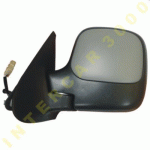 DOOR MIRROR LEFT PRIMED WITH HANDLE AND HEATER PEUGEOT PARTNER 96-02 