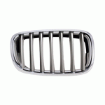 GRILL LEFT CHROME TITANIUM BMW X5 E70 07-10