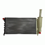 COOLING RADIATOR 580x315x18 1.2i/1.2i 16V +/- A/C TYPE VALEO (NISS.61886) FIAT PUNTO 03-09