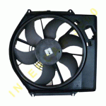 FAN SET FOR ENGINE WITH AIR CONDITION PETROL/DIESEL 38 cm RENAULT KANGOO 98-03 