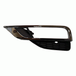 GRILL IN FRONT BUMPER LEFT WITH HOLE FOR FOG LAMP WITH CHROME MOULDING HONDA CR-V 15-17