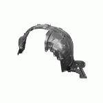 PLASTIC INNER FENDER FRONT LEFT NISSAN X-TRAIL 14-17