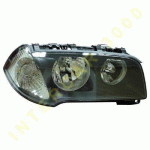 HEAD LAMP RIGHT ELECTRICAL WITH MOTOR WITH WHITE INDICATOR H7/H7 -07 BMW X3 E83 04-11 