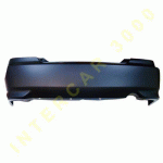 REAR BUMPER BLACK PRIMED COUPE HONDA CIVIC SEDAN-H/B-L/B 04-06 