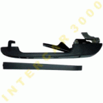 DOOR HANDLE REAR OUTER RIGHT BLACK VW POLO 82-90 