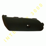 STRIP FOR REAR BUMPER LEFT WITH HOLES FOR PARK DISTANCE CONTROL BLACK RENAULT TWINGO 07-12