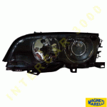 HEAD LAMP LEFT BLACK XENON MAGNETI MARELLI -09/01 BMW 3 series E46 COUPE/CABRIOLET 98-06