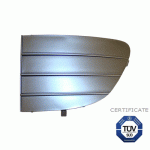 GRILL IN FRONT BUMPER LEFT GREY (MODEL WITHOUT FOG LAMPS) WITH TUV FIAT PUNTO EVO 09-12