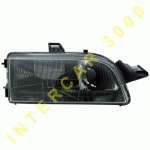HEAD LAMP RIGHT BLACK TUNING H1+H1 GT FIAT PUNTO 93-99 