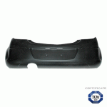 REAR BUMPER PRIMED WITH COVER FOR TOW HOOK WITH OR WITHOUT PARK DISTANCE CONTROL 3 DOORS (SXI/GSI) WITH TUV FIAT SEDICI 4X4 07- 