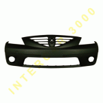 FRONT BUMPER PRIMED WITH HOLES FOR FOG LAMPS SEDAN/MCV 06-08 DACIA LOGAN / MCV/ P/U 05-08