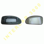 СТЪКЛО ЗА ОГЛЕДАЛО ЛЯВО С НАГРЕВАТЕЛ (КВАДРАТНА ОСНОВА) FORD FOCUS 98-04 
