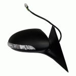 DOOR MIRROR RIGHT ELECTRICAL WITH HEATER (FOLDABLE NON ELECTRIC) AND MEMORY MERCEDES S-CLASS W221 06-09 
