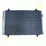 CONDENSER 535x360x12 BENZIN+DIESEL WITH PIPES IN FRONT (NISS.94826) CITROEN DS4 11-15