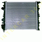 РАДИАТОР ВОДЕН 350x360x16 RENAULT CLIO 98-01 