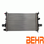 COOLING RADIATOR 600x370 1.4/1.6/1.8 AUTOMATIC GEAR BOX WITH A/C BEHR OPEL ZAFIRA 99-05 