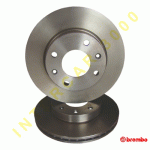 СПИРАЧНИ ДИСКОВЕ ПРЕДНИ ВЕНТИЛИРАНИ BREMBO 09.3125.10 КОМПЛЕКТ (НОМЕР FERODO DDF 154) СПИРАЧНИ ДИСКОВЕ/СПИРАЧНИ БАРАБАНИ