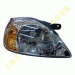 ФАР ДЕСЕН ЕЛЕКТРИЧЕСКИ ЖЪЛТ МИГАЧ H4 KIA RIO 02-05