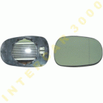 GLASS FOR DOOR MIRROR RIGHT ELECTRICAL WITH HEATER 94-98 RENAULT CLIO 90-96 