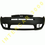 FRONT BUMPER BLACK 05- FIAT ALBEA 02-05 