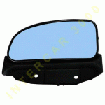 GLASS FOR DOOR MIRROR LEFT SMALL WITH BASE AND HEATER 99- FIAT DUCATO 94-06