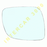 GLASS FOR DOOR MIRROR RIGHT WITH HEATER -06 SKODA SUPERB 02-08