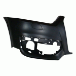 FRONT BUMPER PRIMED RIGHT PART WITH LAMP WASHER HOLES AUDI Q3 12-15
