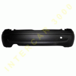 REAR BUMPER BLACK (TEXTURED) FIAT PANDA 03-12 